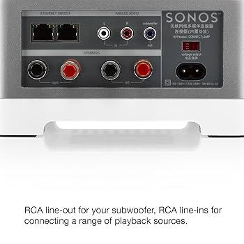 アンプ SONOS AMP Amazon.com: Sonos Amp - The Versatile Amplifier for Powering